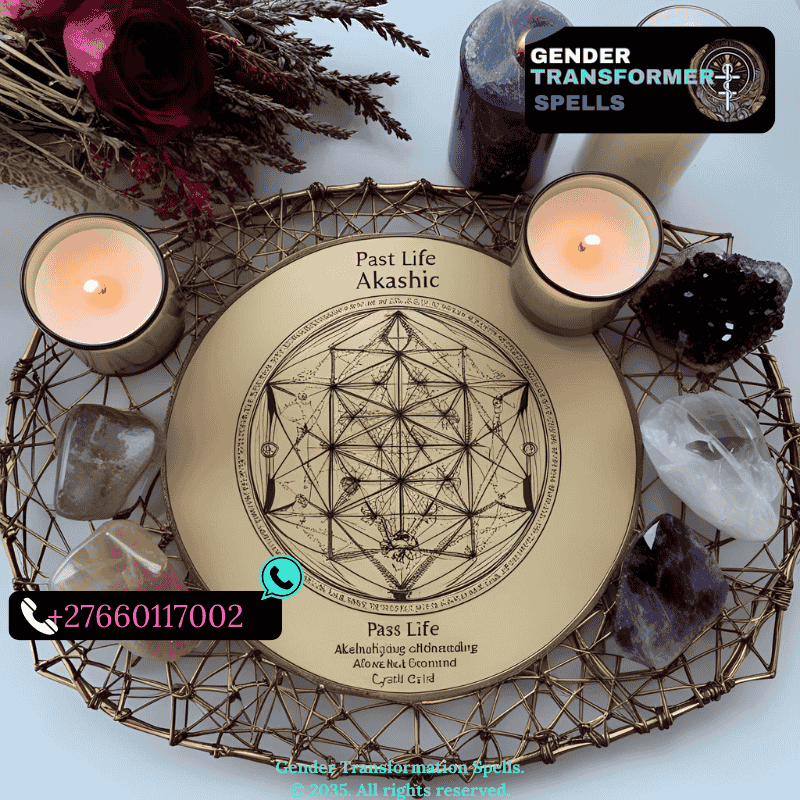 Past life and Akashic reading with candles and crystal grid (2)