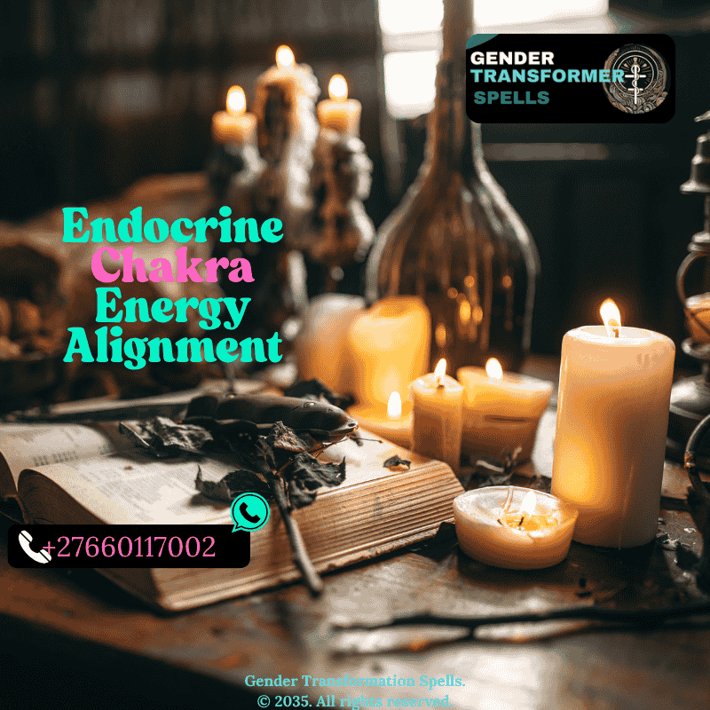 Mr. Piya performing endocrine energy alignment ritual with candles and oils