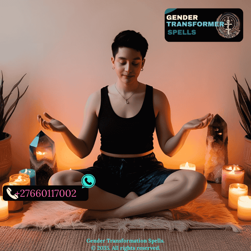 Non-binary person during aura reading session (1)