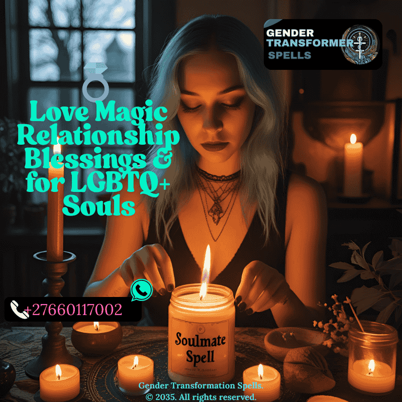 Trans woman lighting a soulmate spell candle (2)